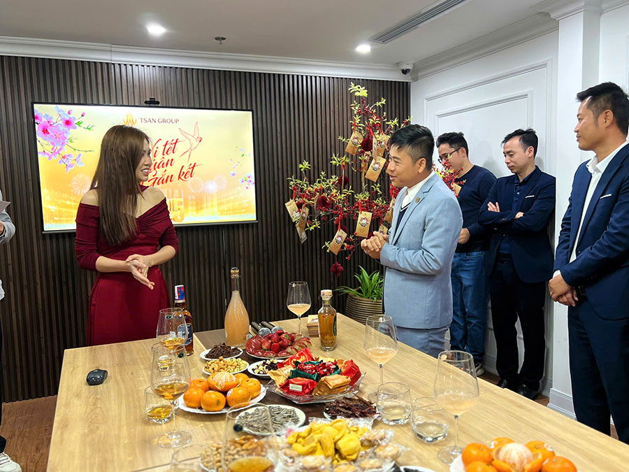 Tsan Group khai Xuân Ất Tỵ 2025 - Trọn vị Tết, khai Xuân gắn kết